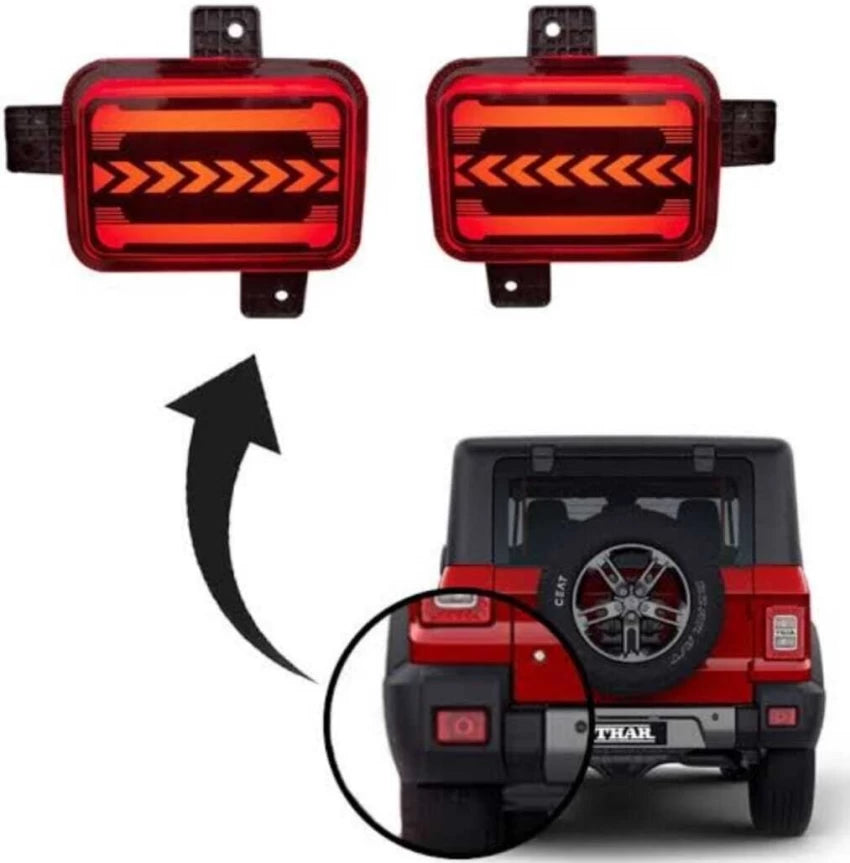 Car Tail light/Back Light For Mahindra THAR Back Light (Right/Driver Side) (Pair of 2)